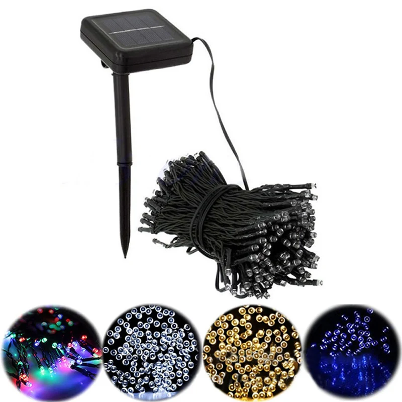 

LED String Lights Solar Power lamp & USB Power Fairy Lights Copper Wire indoor outdoor Garland For Holiday Christmas