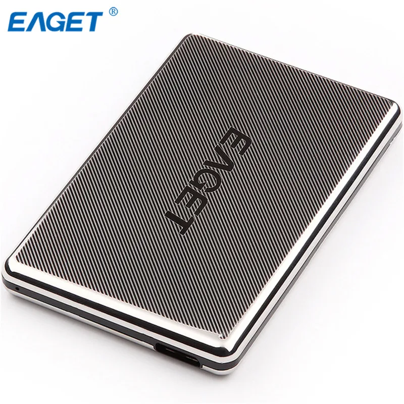 

EAGET G50 Original External Hard Drive 500GB HDD Stainless Steel Body Encryption USB3.0 High-Speed Computer 500G 1TB Hard Disk