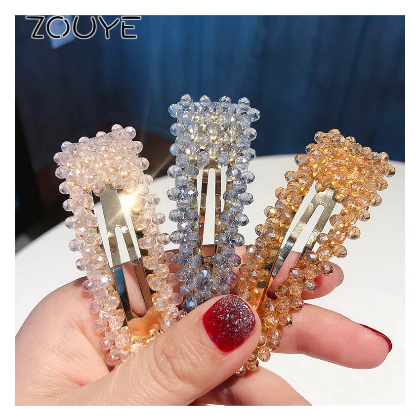 

ZOUYE New Arrivals Super Fairy Crystal Hairpin Clip Twinkle BB Hairpin Hair Jewelry Fairy Cute Romantic Trendy Hairgrips