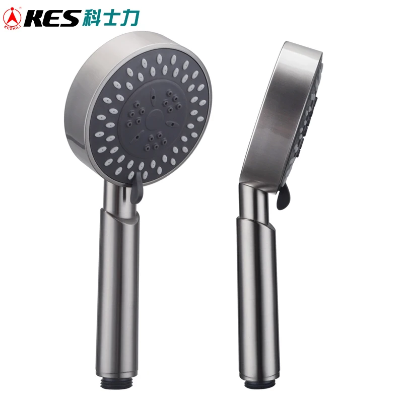 

KES P309-2 Bathroom Three Setting Handheld Shower Head, Brushed Nickel