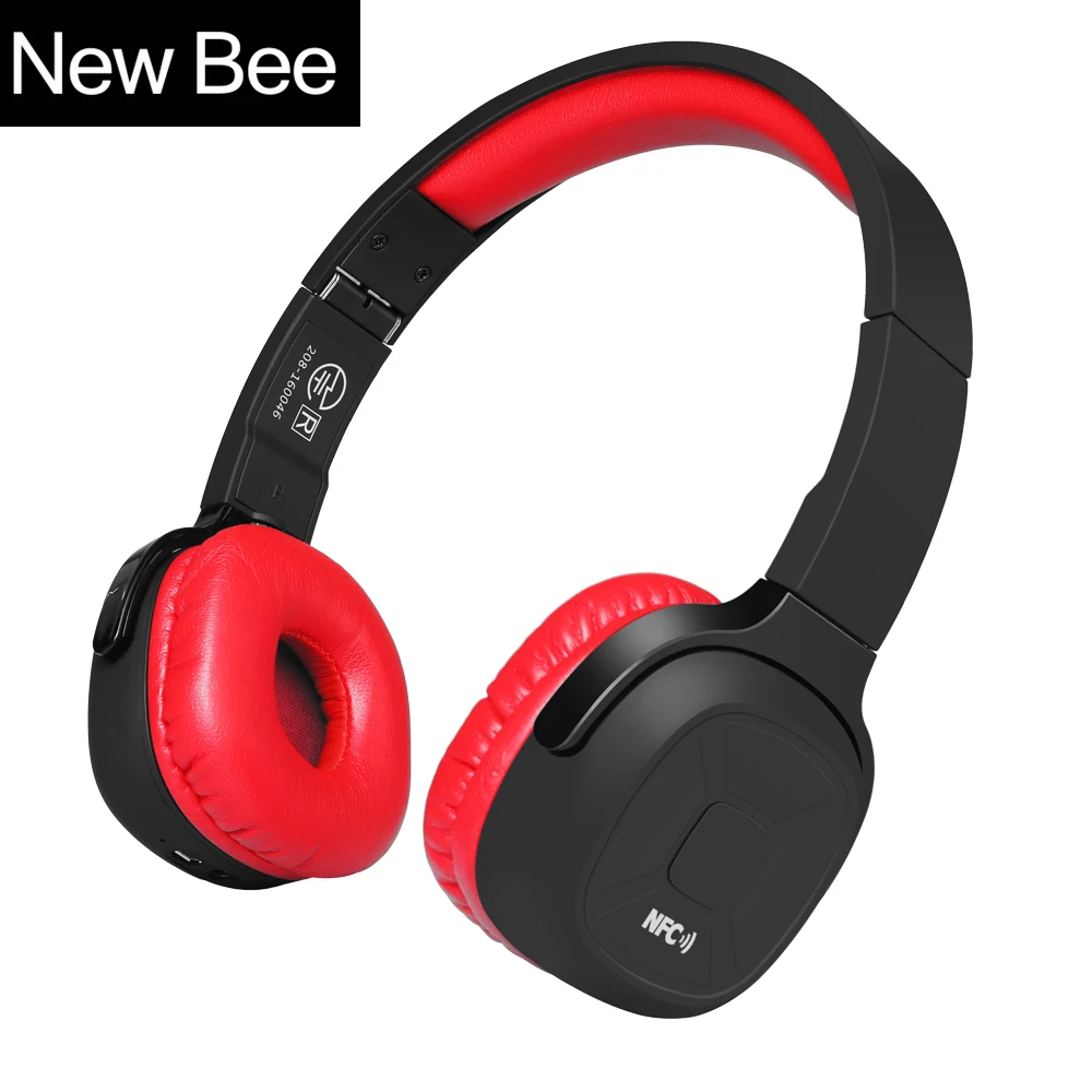New Bee Wireless Bluetooth Headphones Hifi Sport Bluetooth Headset with