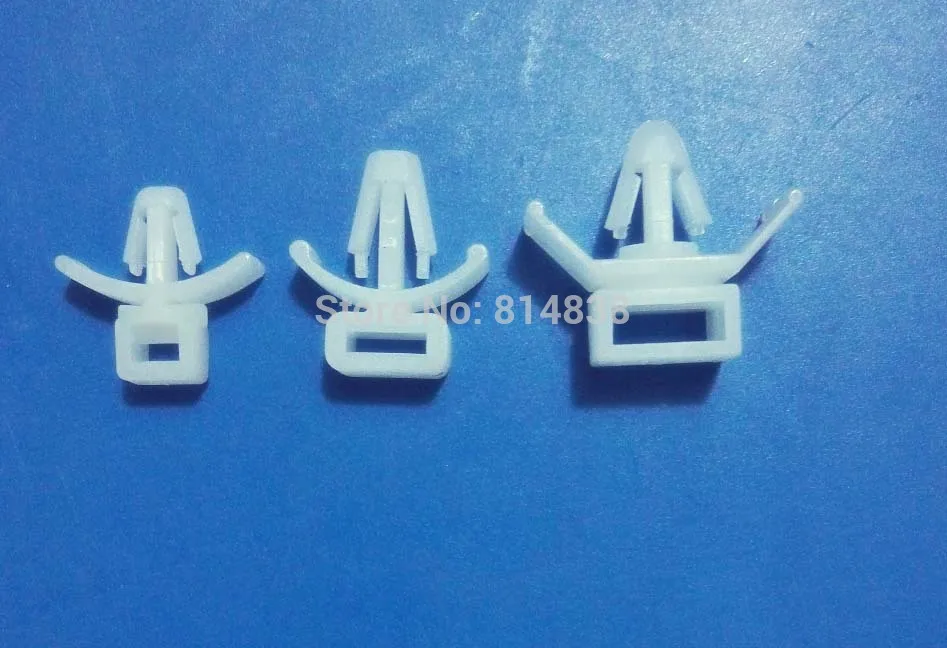 Fixa do Laço do Assento do Laço do Laço do Cabo do Plástico Branco de Wkooa Ccm-4 para o Diâmetro 4.5-5.5mm do Furo Montagem Plástico do