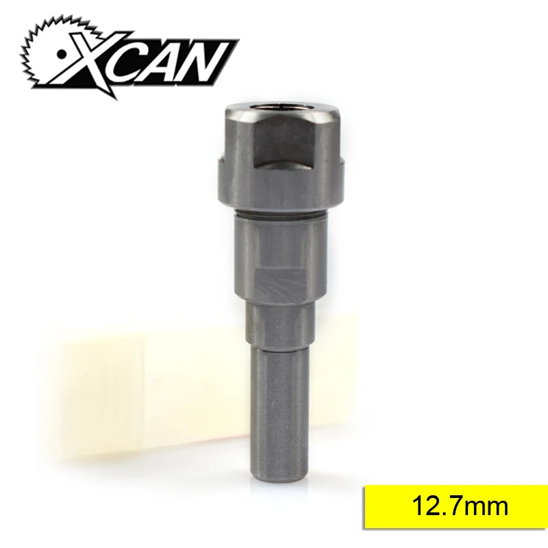 

XCAN 1PC 12.7mm Shank Collet Holder Milling Router Bit Engraving Machine Extension Rod