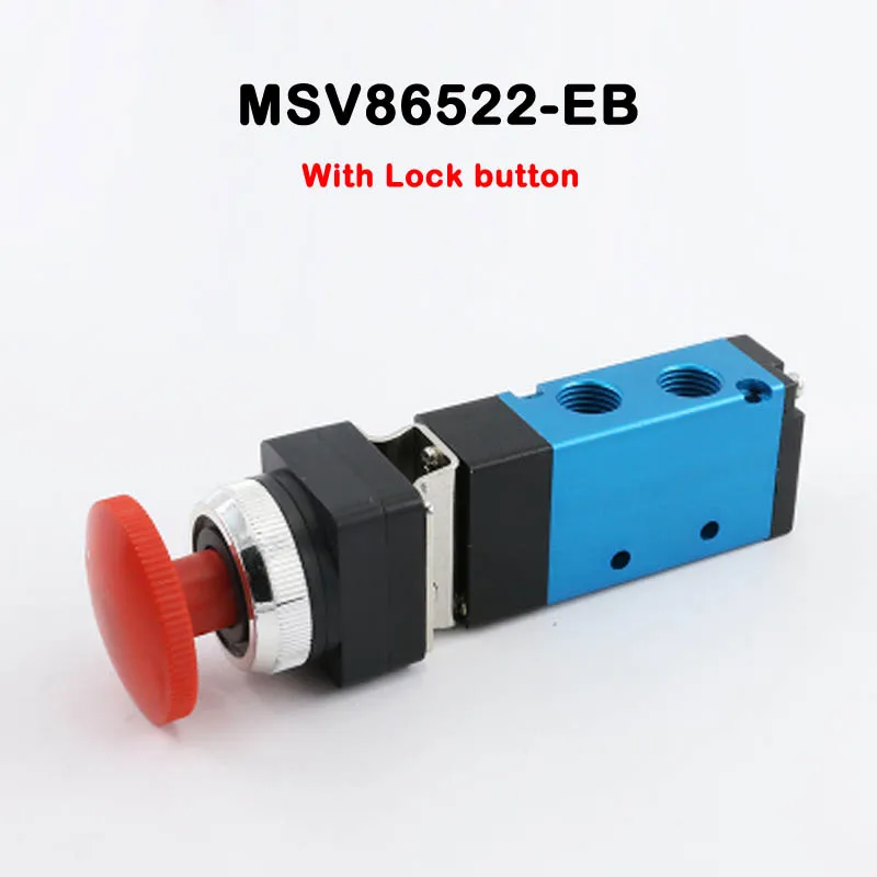 Механический клапан MSV86522 Series ручной пневматический управления 2 позиции 5