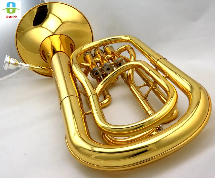 Alto horn kit золотой лак Eb чехол для ключей и т. Д