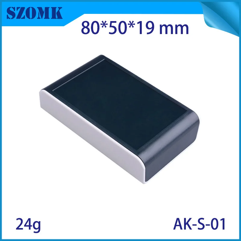 

szomk abs smart plastic enclosure for electronics project (1pc) 80*50*19mm enclosure for pcb switch box distrubition box