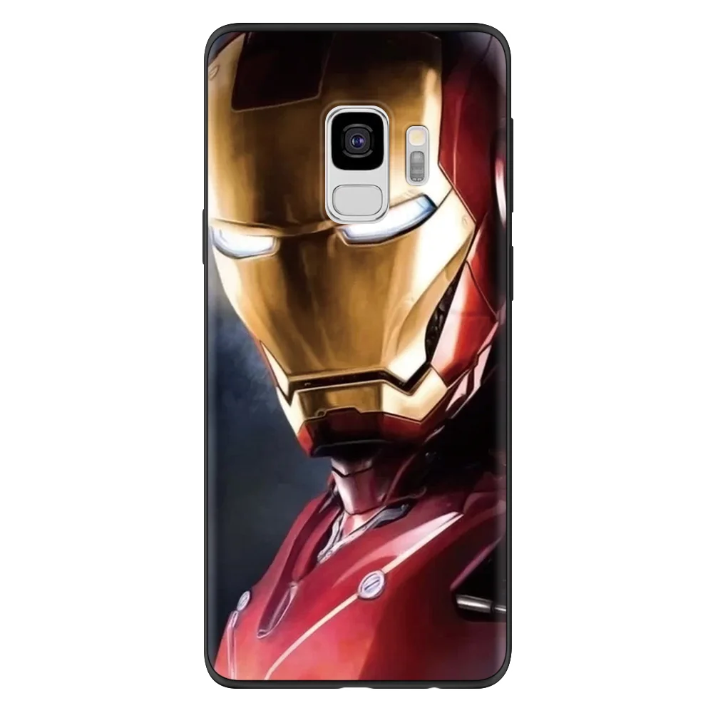 С принтами "Marvel", "Мстители", Чехол Для Coque samsung Galaxy A70 A51 A71 A50 A7 A8 A6 плюс A9 S11 S10 S8 S9 плюс S11e S10e ТПУ мягкий чехол