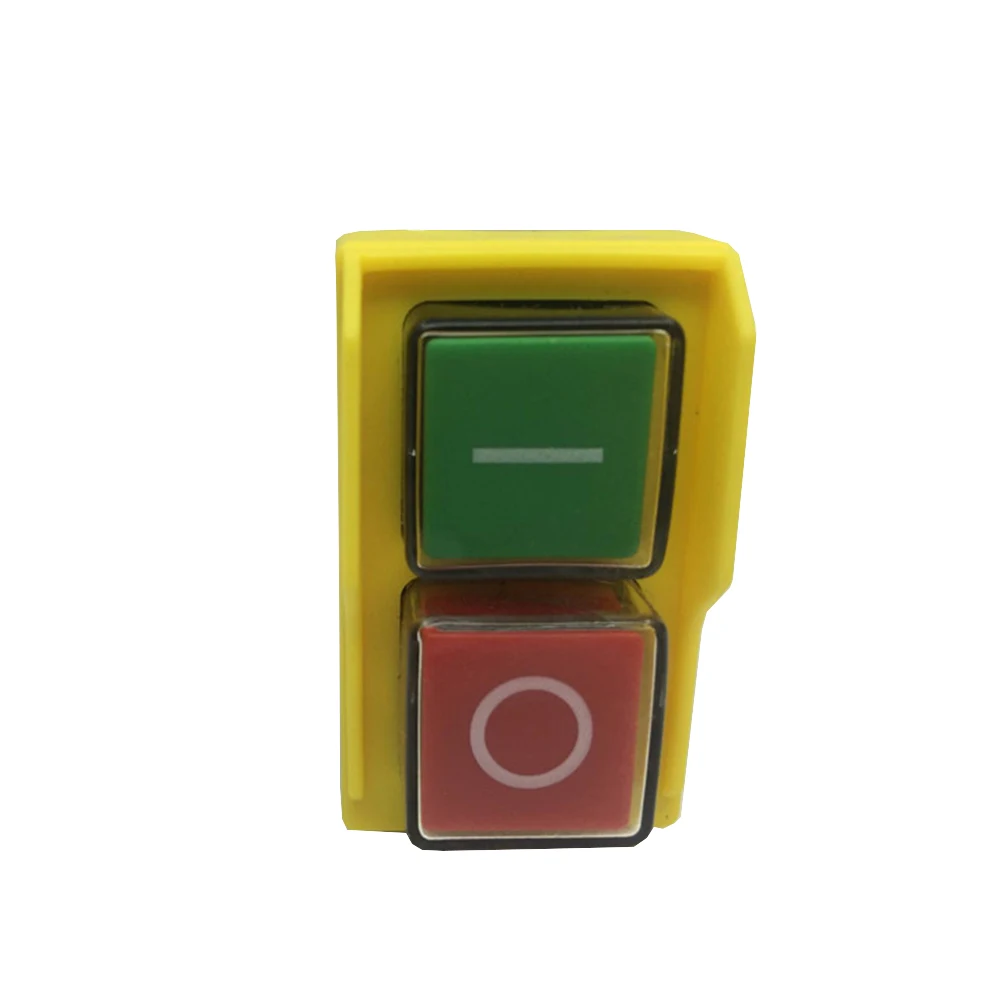Start, Stop Switch para retificadora, 4 pinos, DKLD, DZ04, 250VAC, 8(6)A