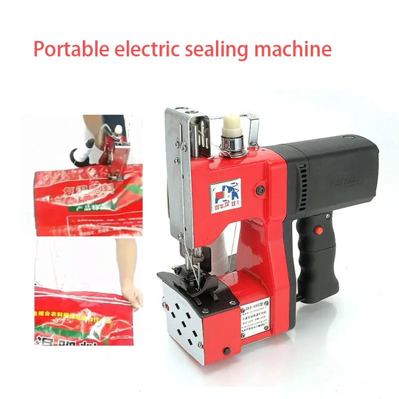 

GK9-series Portable Electric Sewing Machine Gun type woven bag baler Crafting Mending Kit for Home Textile Industrial Stitching