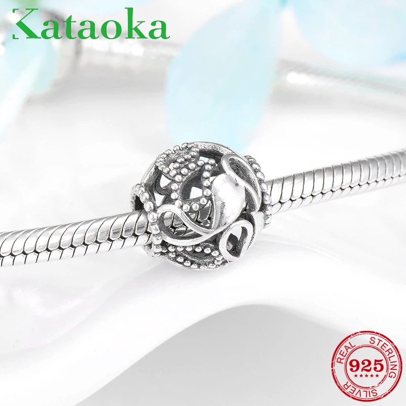 

Fashion Hollowed out water droplet pattern charms Beads 925 Sterling Silver Fit Original Pandora Charms Bracelets Jewelry making