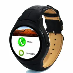 2017 Оригинал № 1 D5 Smartwatch 1,3 "360x360 Android 4,4 OS 512 + 4 GB MTK6572 Смарт часы с SIM Wi-Fi Bluetooth сердечного ритма