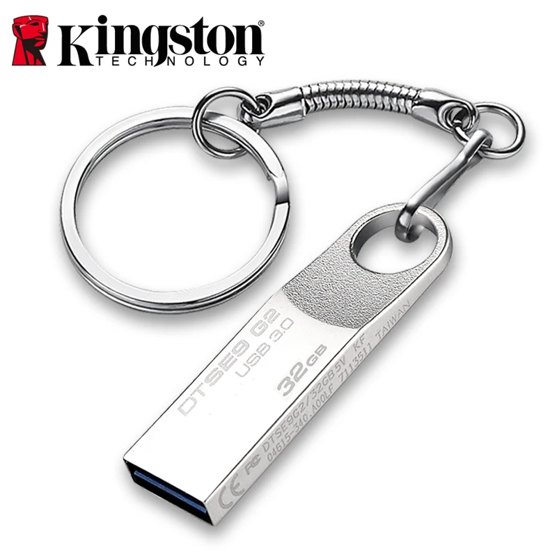 ФлешкаKingston USB Flash Drive 16 ГБ USB 3.1 Pendrive Водонепроницаемый металлический Memoria мини Придерживайтесь diy craft company logo U Диск 16 ГБ pen drive флешка 16 гб