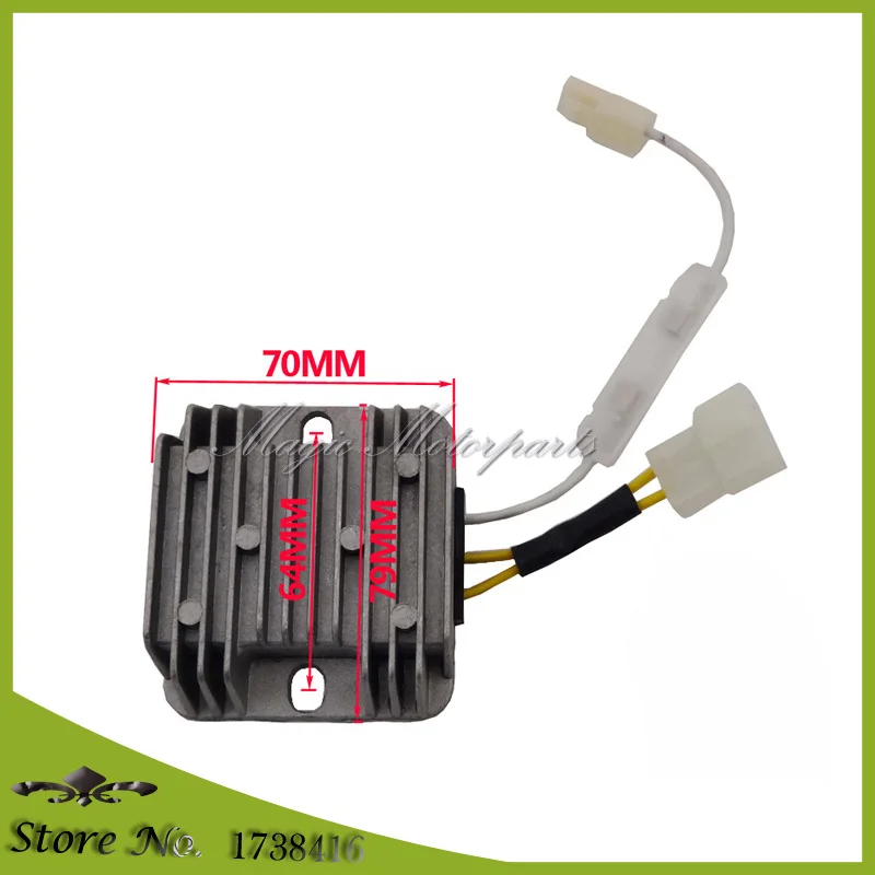 

12V AVR Automatic Voltage Regulator Fit L100 10HP 186F Diesel Engine