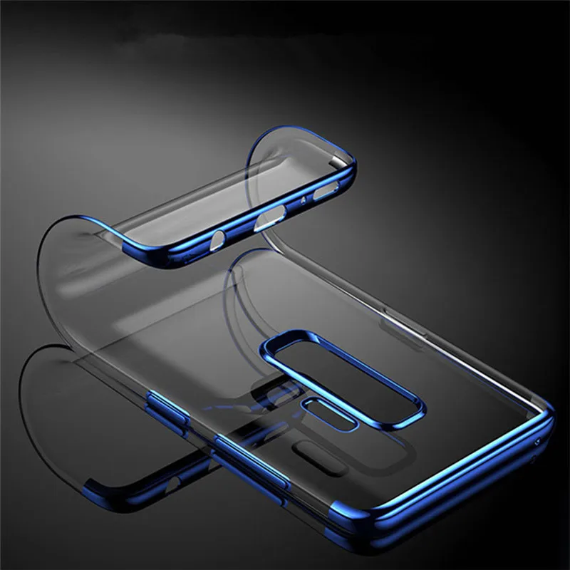 Цветные чехлы из мягкого ТПУ для Samsung Galaxy A6 A8 J4 J6 J8 A7 A9 2018 S8 S9 Plus S6 S7 Edge J5 J7 2016 A5 2017