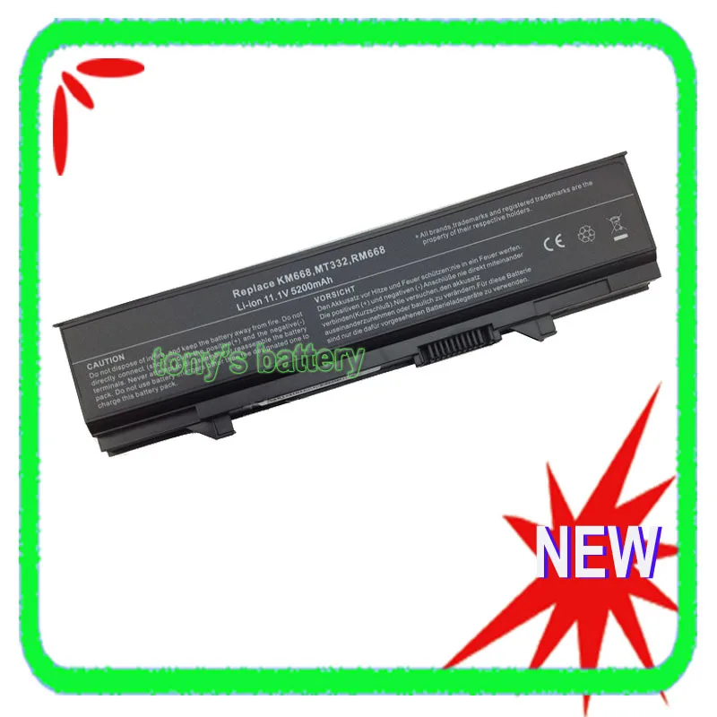 Аккумулятор 5200 мАч для Dell Latitude E5400 E5410 E5500 E5510 E5550 RM668 KM742 KM760 WU852 T749D KM752 | Компьютеры и