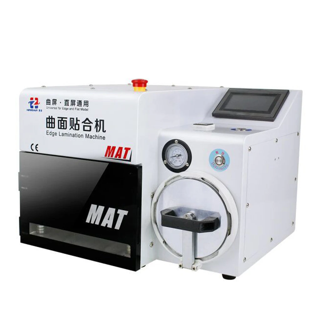  Smart Curved Plane Screen Edge Laminating Machine OCA Vacuum Laminating Machine Bubble Remover For 