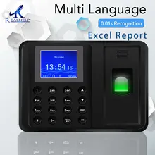 Attendance-Machine Fingerprint-Scanner Management Biometric Employee C900U Office-Time-Recorder