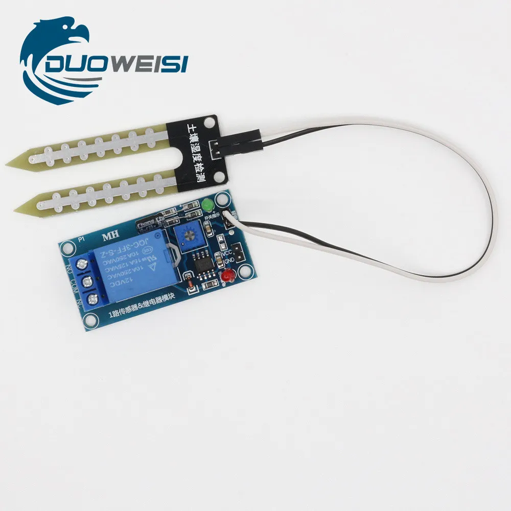 Soil Moisture Sensor5V 12V Relay Control Module DC 12V soil moisture