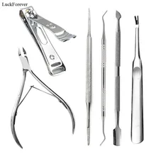 Набор для маникюра, педикюра, набор для удаления кутикулы, ножницы для удаления омертвевшей кожи, инструменты для удаления кутикулы, клипер для удаления вросших ногтей