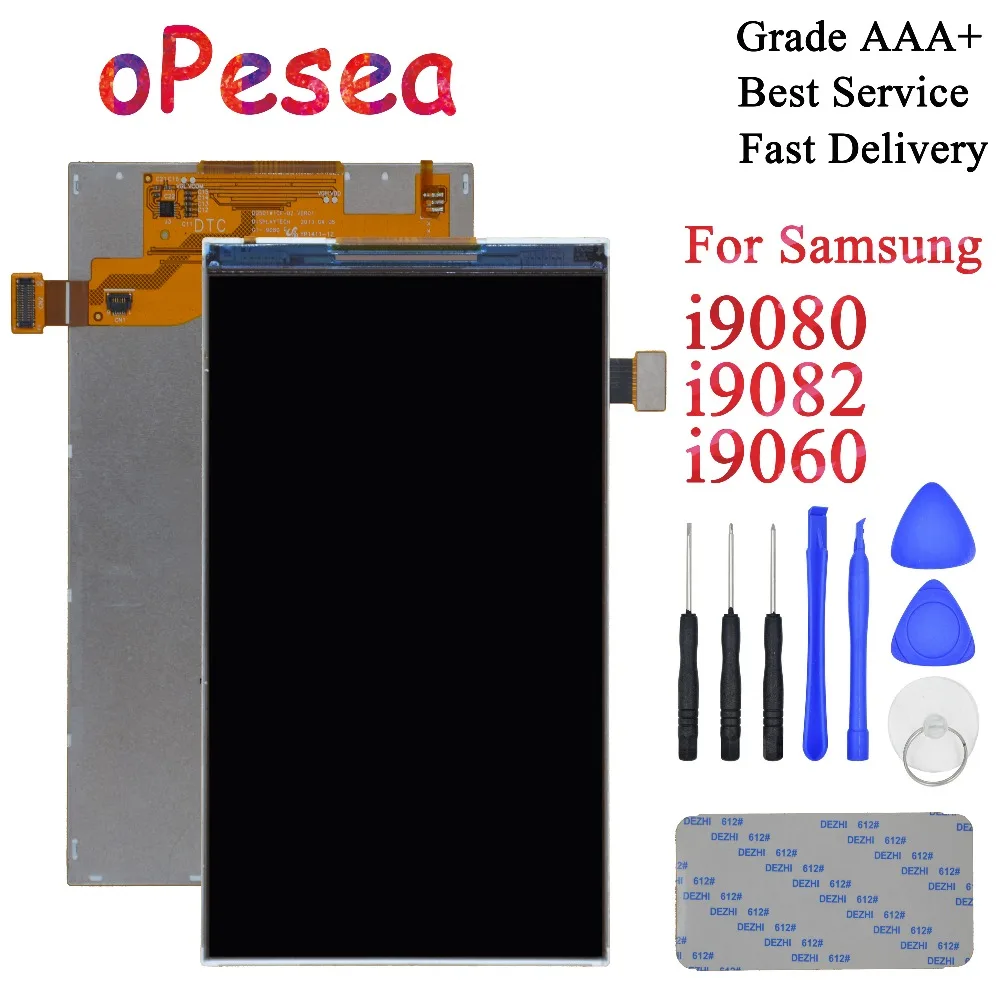 

oPesea For Samsung Galaxy Grand Duos i9082 i9080 Neo plus i9060i i9060 LCD Display Screen Panel Monitor Module Replacement Parts