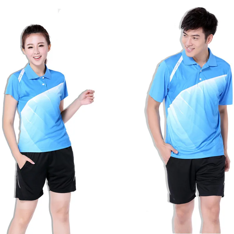 

Badminton Shirt And Shorts For Women Men Uniforms Couples Sportswear Sport Sets Quick Dry Breathable Clothing Masculino Suits