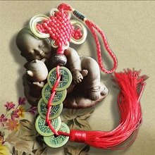 Автомобиль подвесные украшения авто интерьера орнамент аксессуары Творческий китайской культуры узел праздничный вечерние подарки