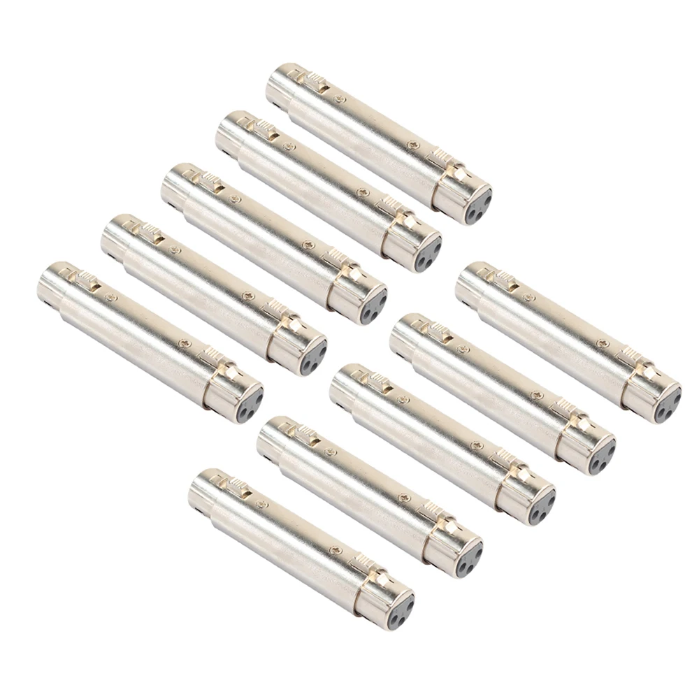 XLR Female Jack to XLR Female Jack to Microphone MIC Speaker PIN Audio