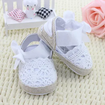 

TELOTUNY New Children Toddler Princess First Walkers Prewalker Shoes Bow Shoes WH/11cm Soft Sole Toddler Shoes #40
