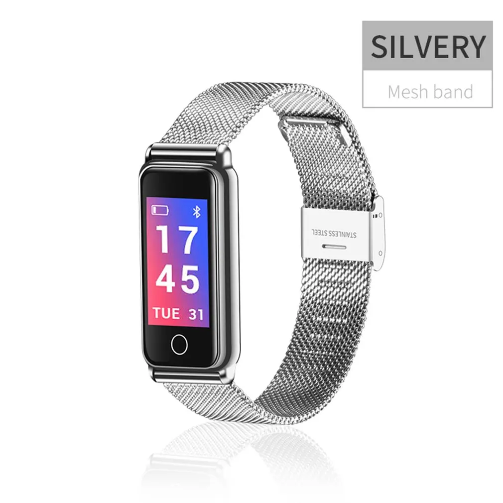 

Full Metal Smartwatch Y8 Bluetooth Color Screen Heart Rate Blood Pressure Monitor Waterproof Sports Watch For IOS For Android