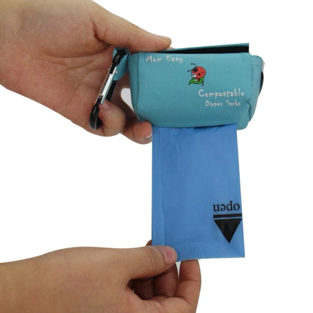Harga Ibu Mudah 120 Hitungan Mudah Tie Bayi Kompos Popok Karung Biru Besar Biodegradable Tas Popok Murah Ibu Mudah 120 Hitungan Mudah Tie Bayi Kompos Popok Karung Biru Besar Biodegradable Tas Popok