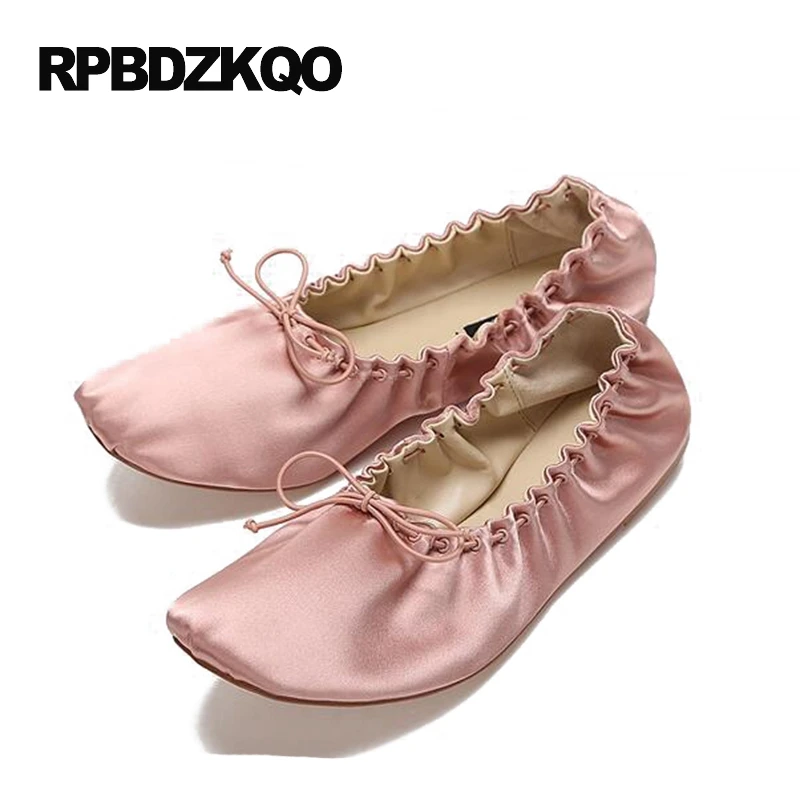 elasticated ballerina slippers
