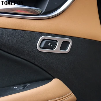 

2pcs For Buick LaCrosse 2016 ABS Chrome Car Interior Rear Seat Switch Adjust Botton Knob Cover Frame Trim Accessories Styling