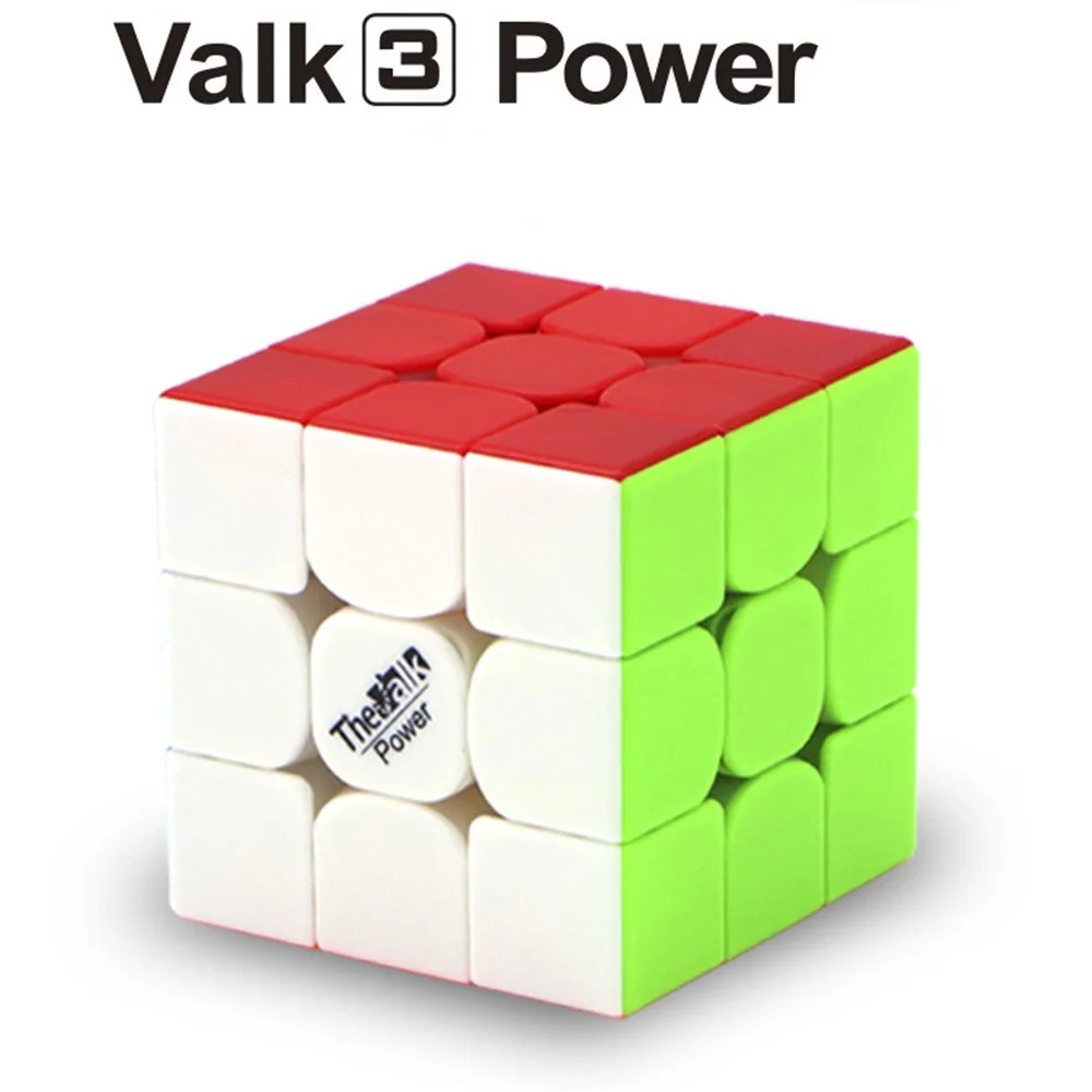 QIYI Valk3 power 3x3x3 быстрый ультра-Гладкий кубар-Рубик на скорость детская игрушка подарок магический куб скорость 3x3 образовательная разведка