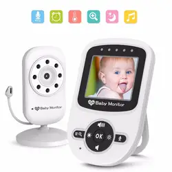 Babykam детский телефон камера няня видео детский монитор 2,4 дюймов ЖК ИК ночного видения 2 способа разговора температурный монитор