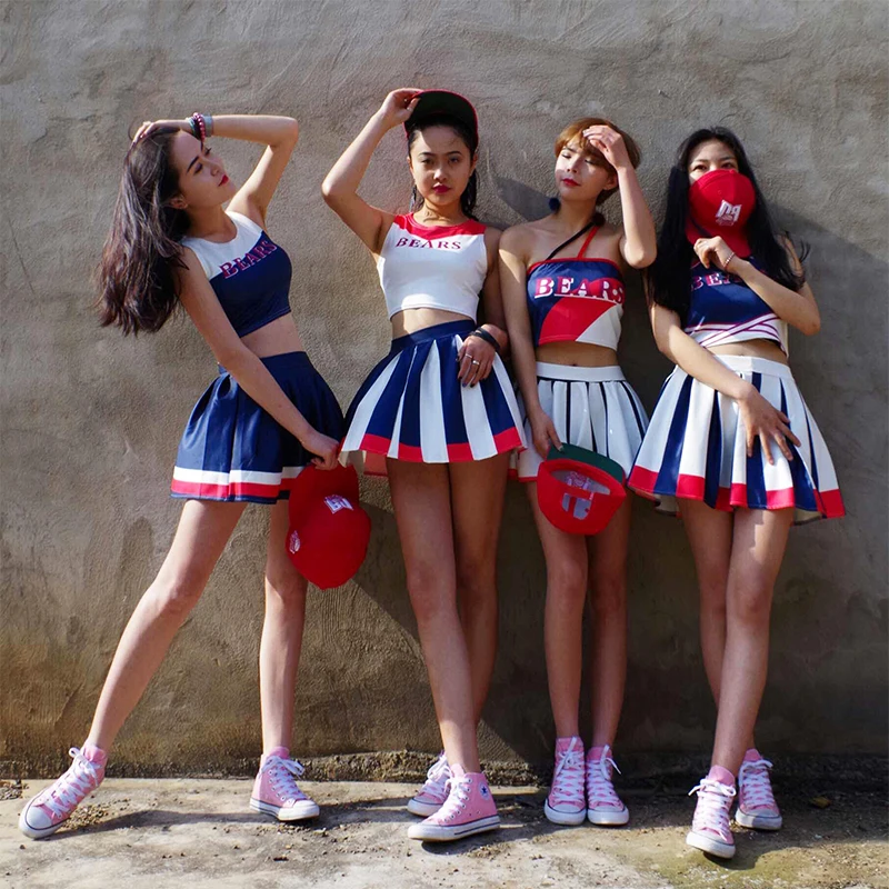The new clothing girlhood cheerleading group for contract nightclub bar