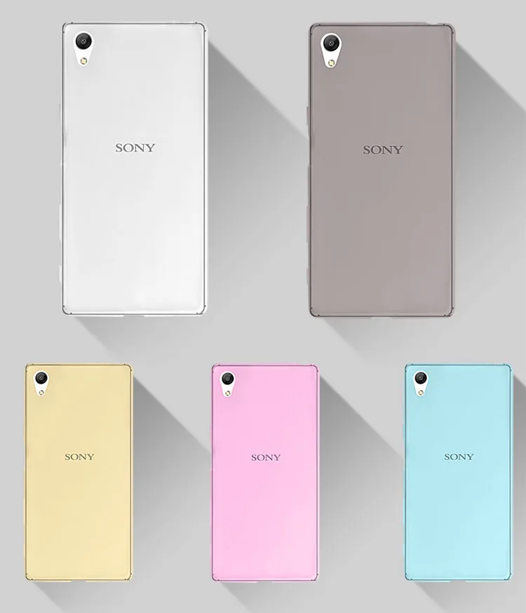 Для sony Xperia X Compact XA XZ XZS XA1 Ultra Z5 Премиум чехол ультра-тонкий красочный Мягкая