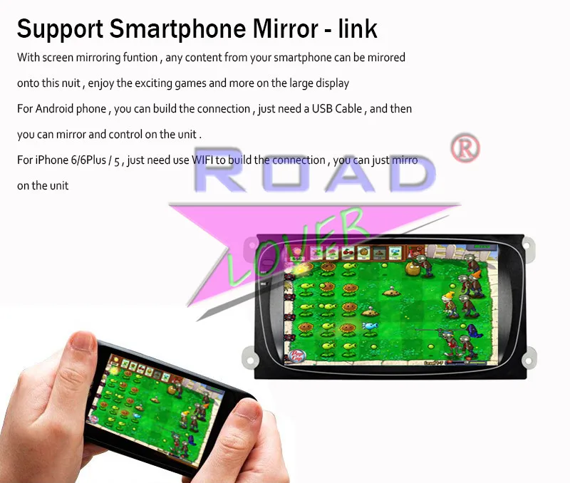 Roadlover Android 6,0 Автомобильный видео плеер для Ford Focus Mondeo Стерео gps навигация Авто Magnitol радио 2 Din без DVD