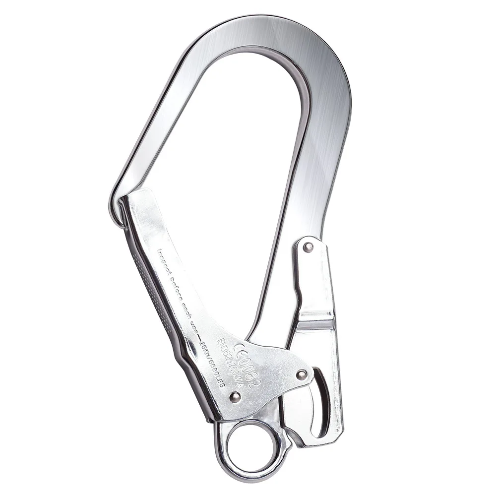 

P222 Engineering Electricity high-altitude Large Opening Hook Steel Hook Self-locking Large Hook Rock climbing hook