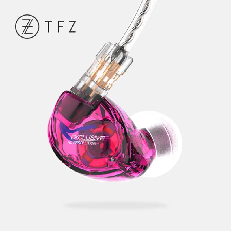 

The Fragrant Zither / EXCLUSIVE 1 Dual Dynamic monitor Earphones,TFZ Noise Reduction Stereo Sport Running Earphone for phone