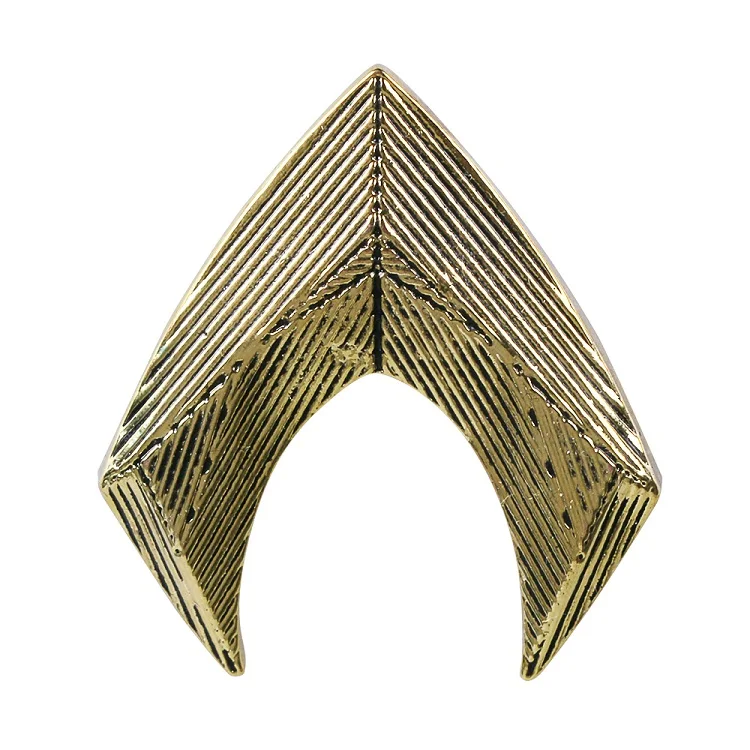 DC Movie Superhero Batman Badge Superman Badge Flash Badge Wonder Woman Badge Aquaman Badge Accessories Metal Badge Cosplay Prop