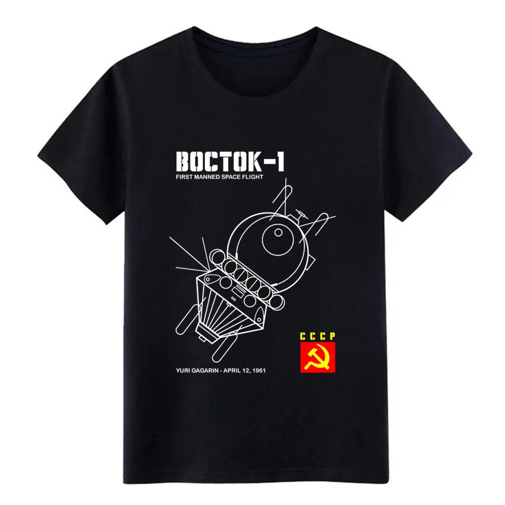 

vostok 1 russia n spacecraft t shirt Customize 100% cotton O-Neck Formal Fitness Authentic Summer Style Original shirt