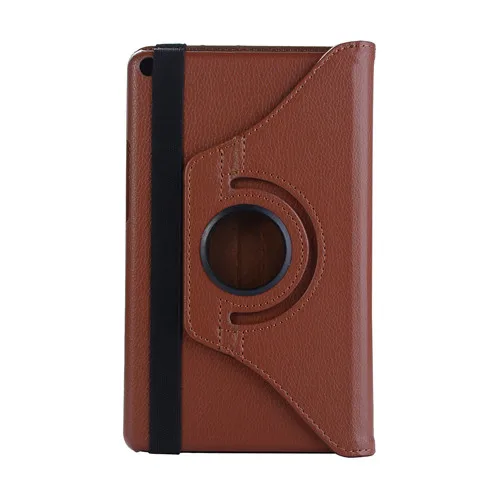 Вращающийся PU кожаный чехол для huawei MediaPad T3 8,0 Honor игровой коврик 2 KOB-L09 KOB-W09 чехол для планшета huawei T3 8,0 чехлы - Цвет: For T8 3.0  Brown