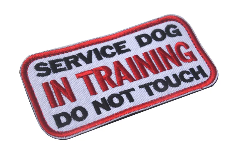 Обслуживание собаки в обучении не трогать патч боевой дух службы собака K9 терапия Полицейская собака Тактический жгут жилет патч
