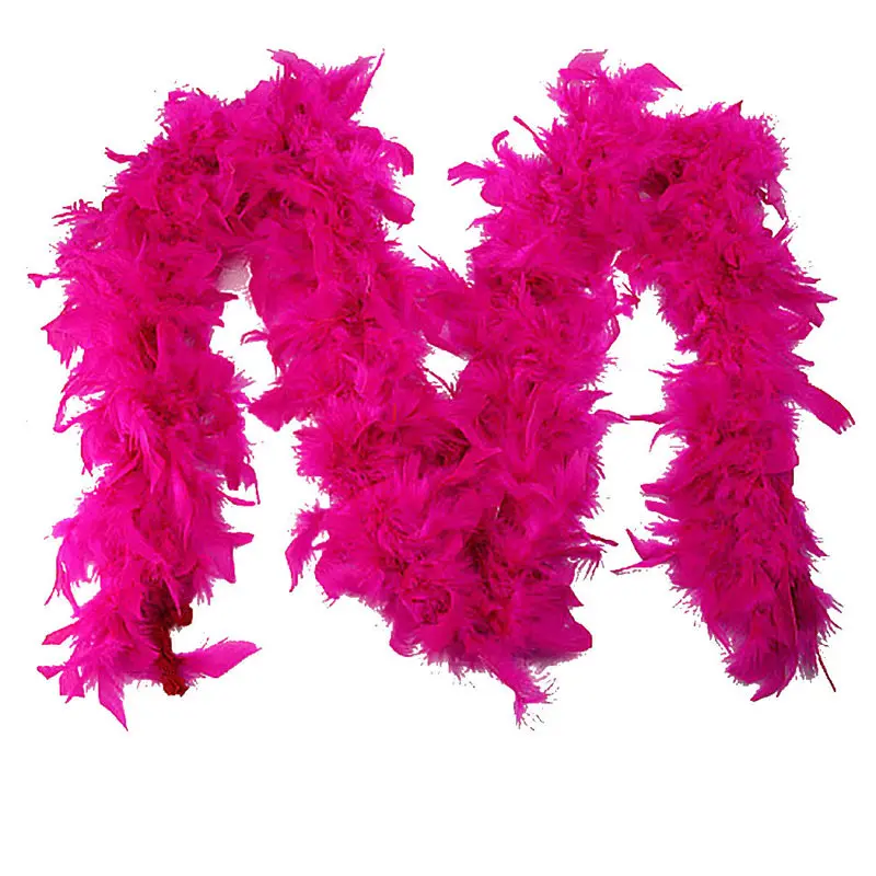 Quality White Feather Boa Flapper Hen Night Burlesque Dance Party Show Costume women's scarves handkerchief hijab scarf 40FE2805