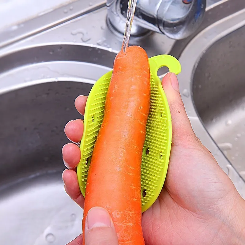 Кухонные гаджеты Инструменты фруктовая щетка для овощей легкая щетка для чистки картофеля для моркови, имбиря инструменты для приготовления пищи Кухонные аксессуары товары