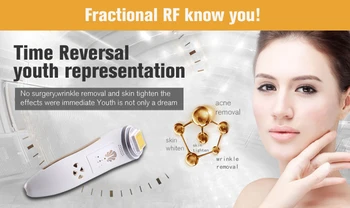 

New Radio Frequency Face Care Skin Lifting Tighten Wrinkle Massage Anti Aging Device Fractional RF Facial Rejuvenation Machine