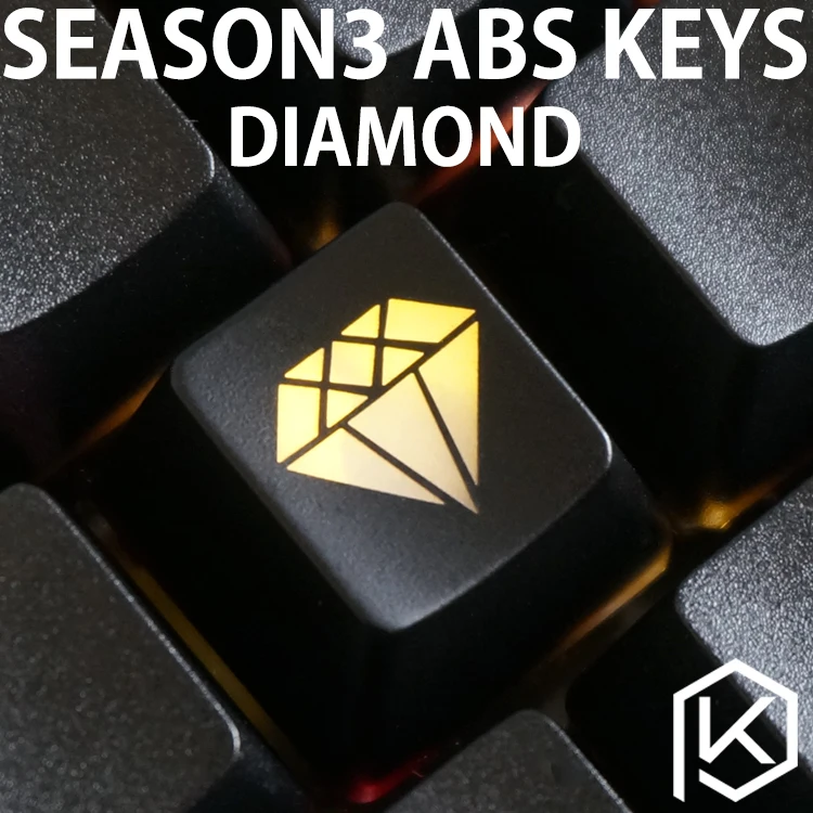 Новинка блеск через Keycaps ABS травленый, светильник, блестящий черный красный пользовательская Механическая Подсветка клавиатуры oem профиль