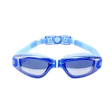 Гальванические красочные плавательные очки HD водонепроницаемые противотуманные детские плавательные очки Анти-туман и анти-УФ плавание FD