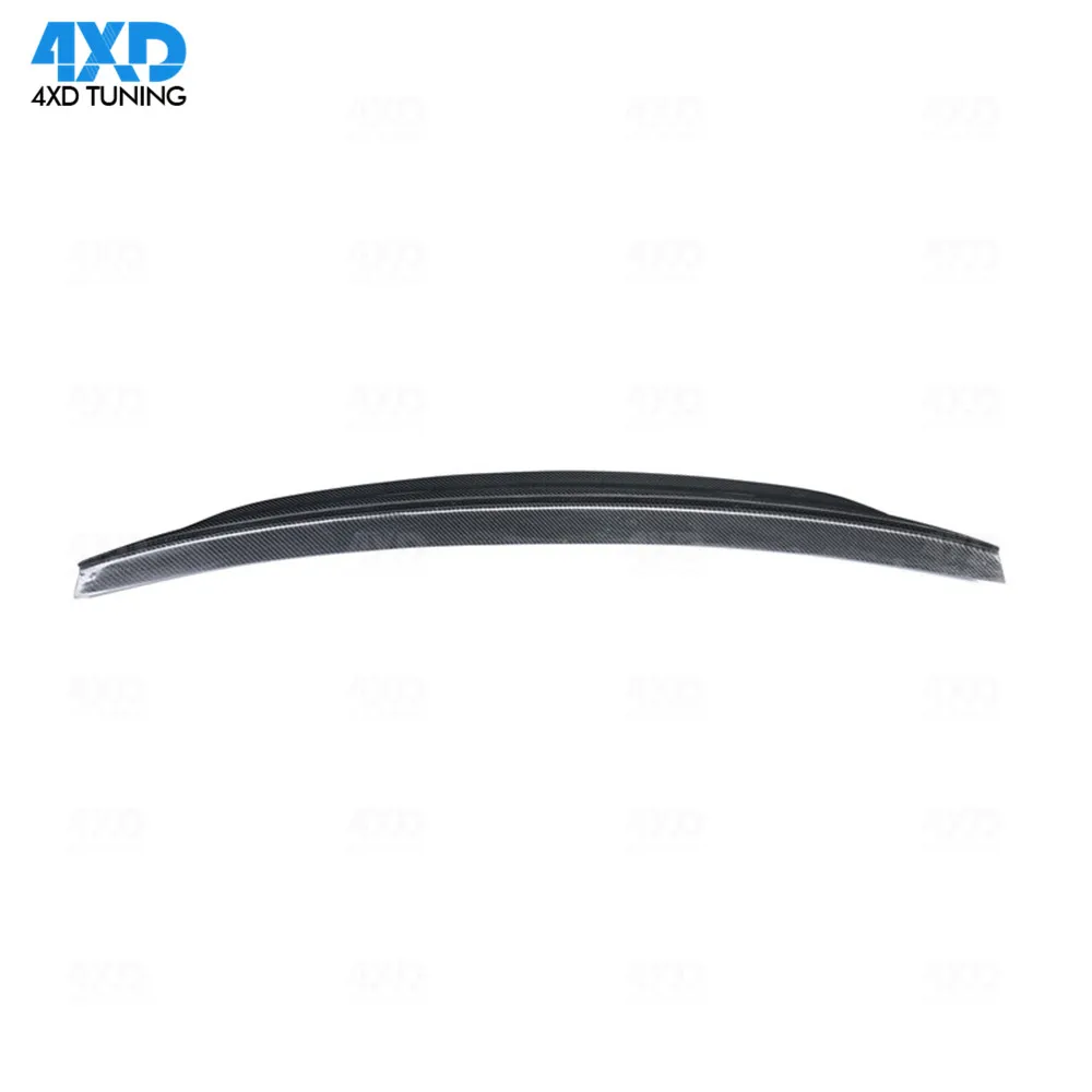 Carbon Spoiler Caractere Style For Audi A4 B8 Sedan Carbon Fiber Rear Trunk Spoiler wing styling 2009 2010 2011 2012