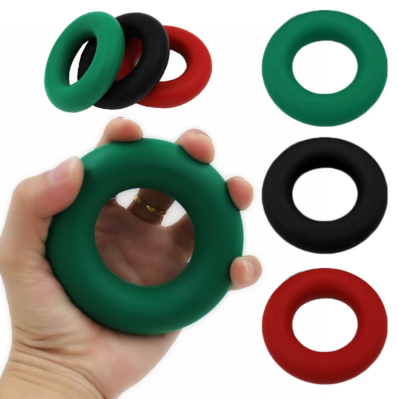 1Pcs Exerciser Fitness Gym Fitness Training Sports Exercises Grip Ring Strength Finger Hands Comprehensive Exercise Tool